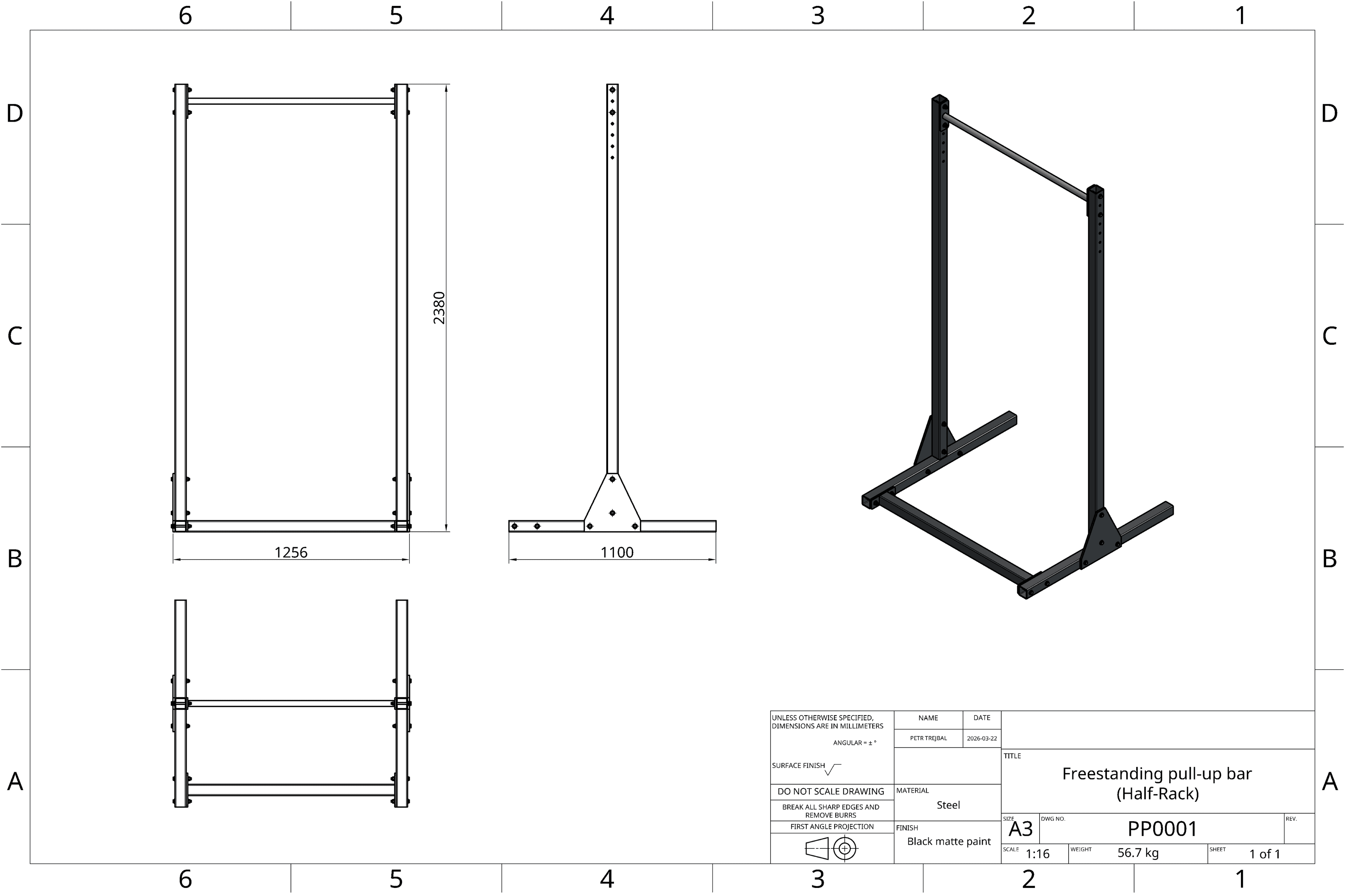 #1 | DIY — Jak jsem si postavil vlastní Half Rack (hrazdu)